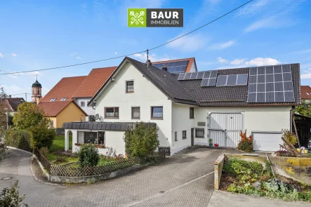 Titelbild - Haus kaufen in Ebersbach-Musbach - 360° | Einfamilienhaus im Country-Home-Look in Ebersbach-Musbach