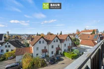 Fernsicht vom Balkon