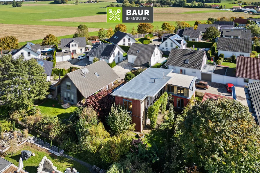 Laufaufnahme - Haus kaufen in Bad Wurzach - 360° |Sofort frei ! Modernes Einfamilienhaus in ruhiger und zentraler Lage von Bad Wurzach