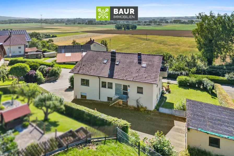 Titelbild - Haus kaufen in Altheim - " Waldhausen - Traumhafte Aussichten 3 Familienhaus zum Wohnen und Vermieten!