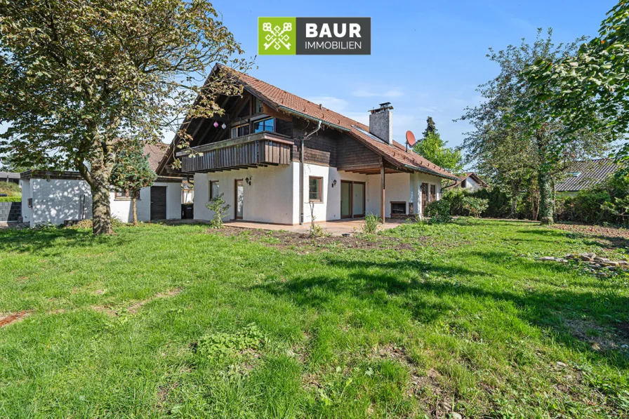 Titelbild - Haus kaufen in Bad Waldsee - 360 | Freistehendes Einfamilienhaus auf dem Frauenberg in Bad Waldsee