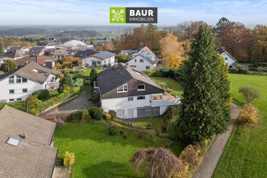 Titelbild - Haus kaufen in Aulendorf - 360° | Großzügiges Einfamilienhaus mit Potenzial in guter Wohnlage Aulendorfs