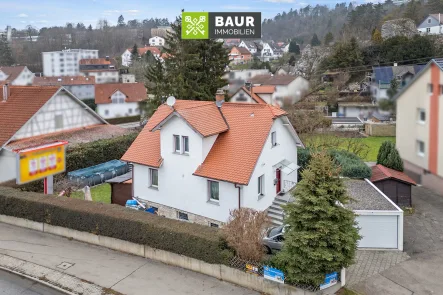 Titelbild - Haus kaufen in Sigmaringen - Einfamilienhaus in Sigmaringen- charmant-optimierbar und in Kürze Bezugsfrei!