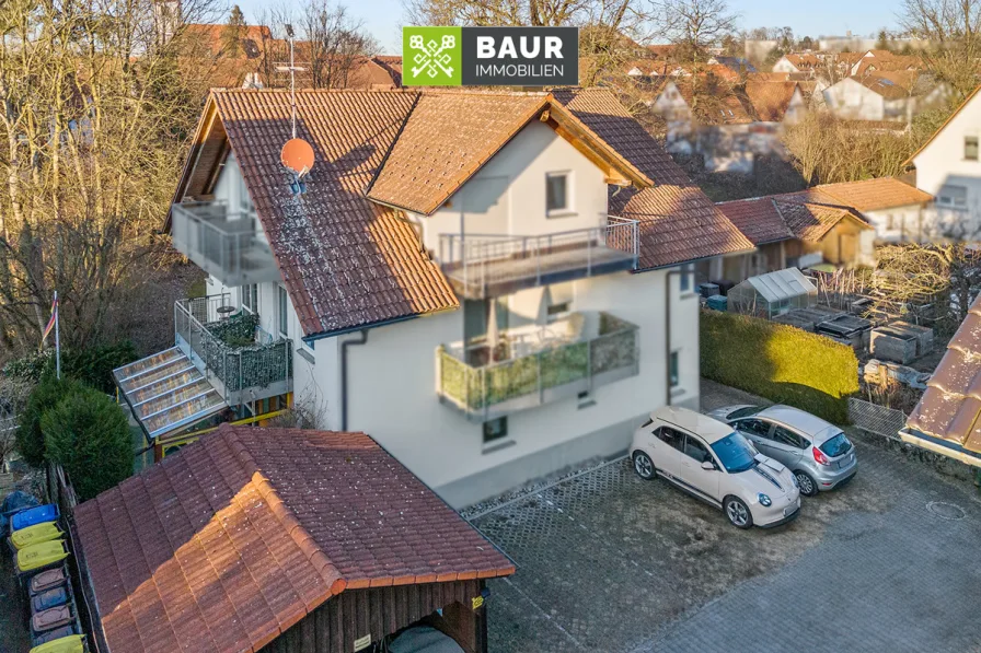 Titelbild - Wohnung kaufen in Bad Wurzach - Charmante Wohnung in ruhiger Lage von Bad Wurzach