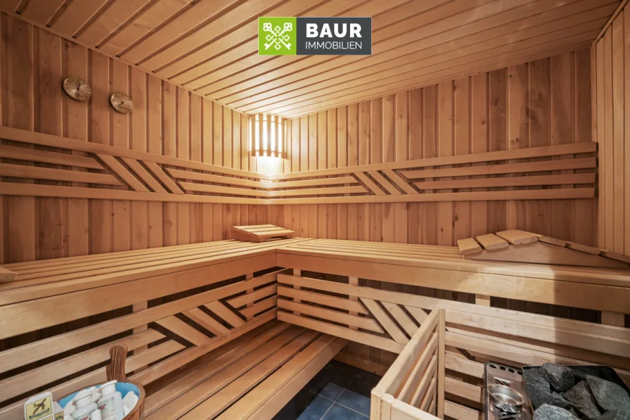 Sauna im UG