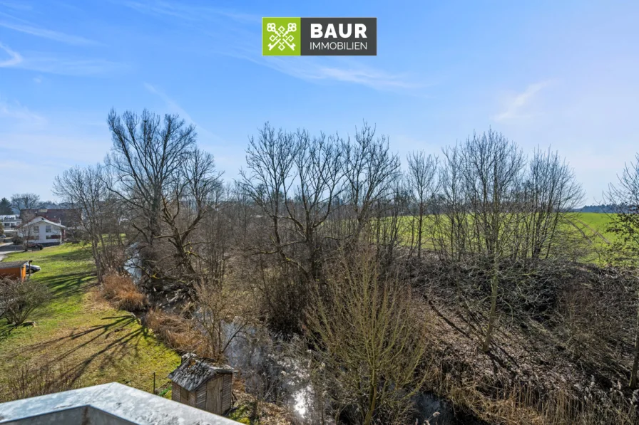 Ausblick Balkon mit Weitsicht