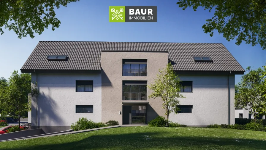 Visualisierung - Wohnung kaufen in Zussdorf - NEUBAU PROVIONSFREI! Hochwertige 4-Zimmer Wohnung in Zußdorf