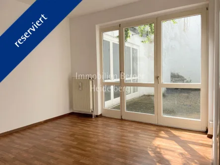 Wohn-Esszimmer - Wohnung mieten in Heidelberg - R E S E R V I E R T ! Altstadt-Domizil mit eigenem Charakter und Innenhof!