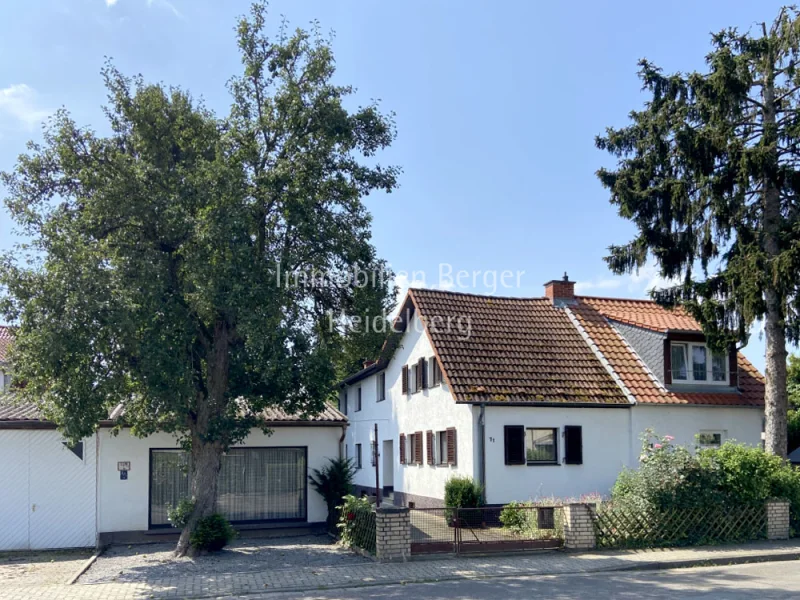 Außenansicht - Haus kaufen in Heidelberg - Grünes Idyll mit Potenzial in HD-Pfaffengrund - keine Erbpacht!