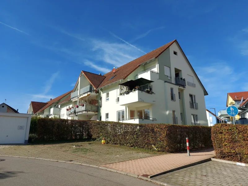 Das Haus steht in ruhiger Lage von Mühlhofen - Wohnung kaufen in Uhldingen-Mühlhofen - Suchen Sie eine schöne Wohnung in Mühlhofen mit eigenem Garten?