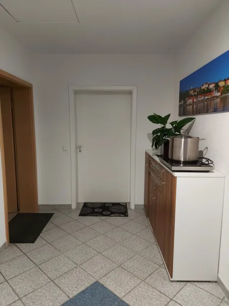 Eingang in die Betriebsleiterwohnung