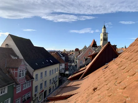 Was für ein Ausblick über die Stadt Überlingen! - Haus kaufen in Überlingen, Bodensee - Denkmalgeschützes Stadthaus in Überlingen