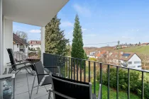 Der zweite Balkon an heissen Sommertagen