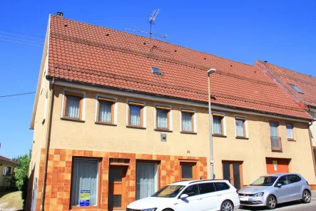 Außenansicht - Haus kaufen in Albstadt - Ebingen - Stadthaus in zentraler Lage für Renovierer