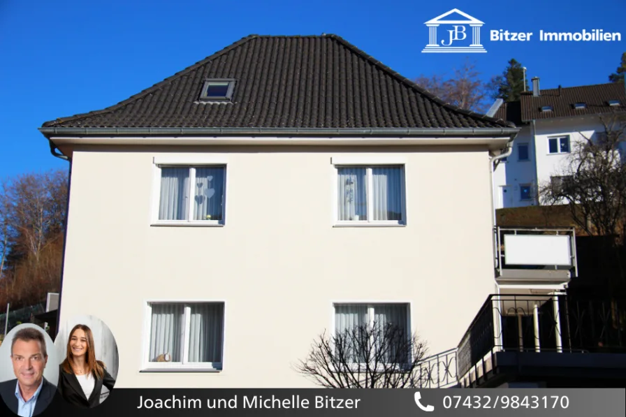 Ansicht - Haus kaufen in Albstadt - Tailfingen - Walmdachhaus mit Charme am Stadtrand