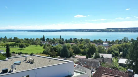 DJI_0596 - Wohnung mieten in Überlingen - Penthouse Duplex mit gigantischer See-Mainau Alpensicht !