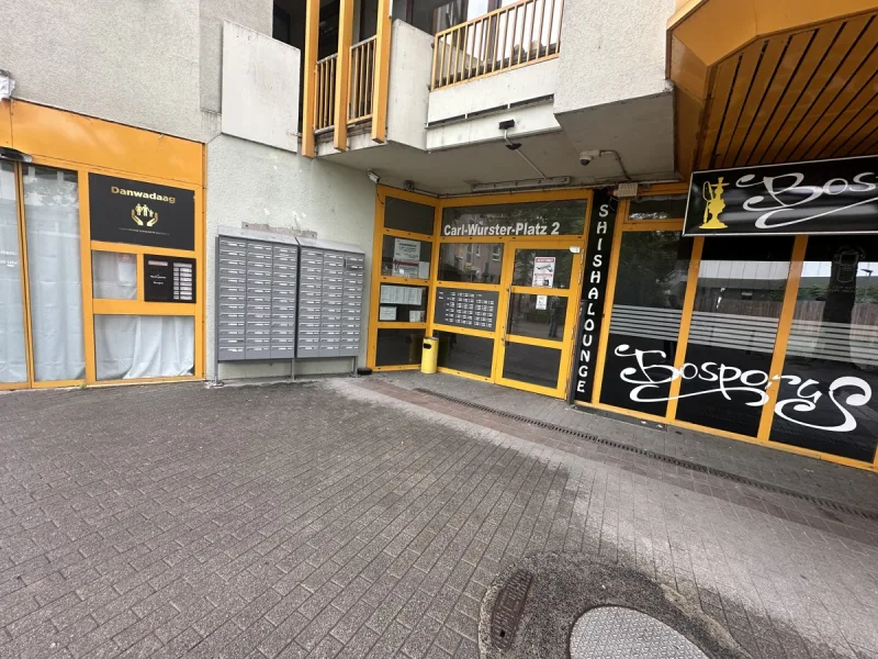 Eingangsbereich - Wohnung kaufen in Ludwigshafen - Erste eigene kleine Wohnung in Ludwigshafen