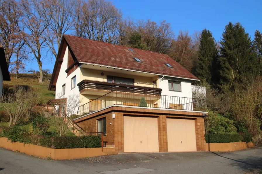 Außenansicht - Haus kaufen in Oberzent - Solides Anwesen in Oberzent-Gammelsbach