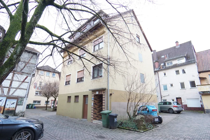 Außenansicht - Haus kaufen in Eberbach - Solides 3-Familienhaus im Herzen der Altstadt