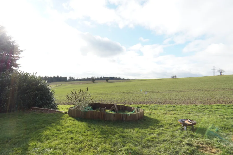 Aussicht von der Terrasse