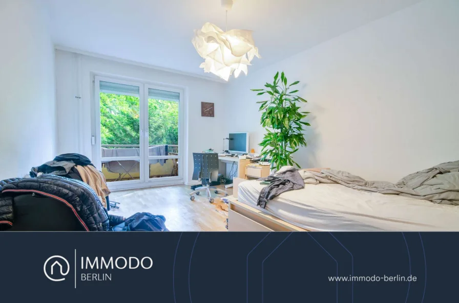 Zimmer  - Wohnung kaufen in Berlin - ⭐️ Vielversprechende Gelegenheit - Charmante 2 Zi Whg mit Südwest-Balkon und wunderschönem Ausblick