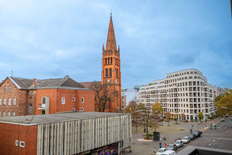 Ausblick Balkon