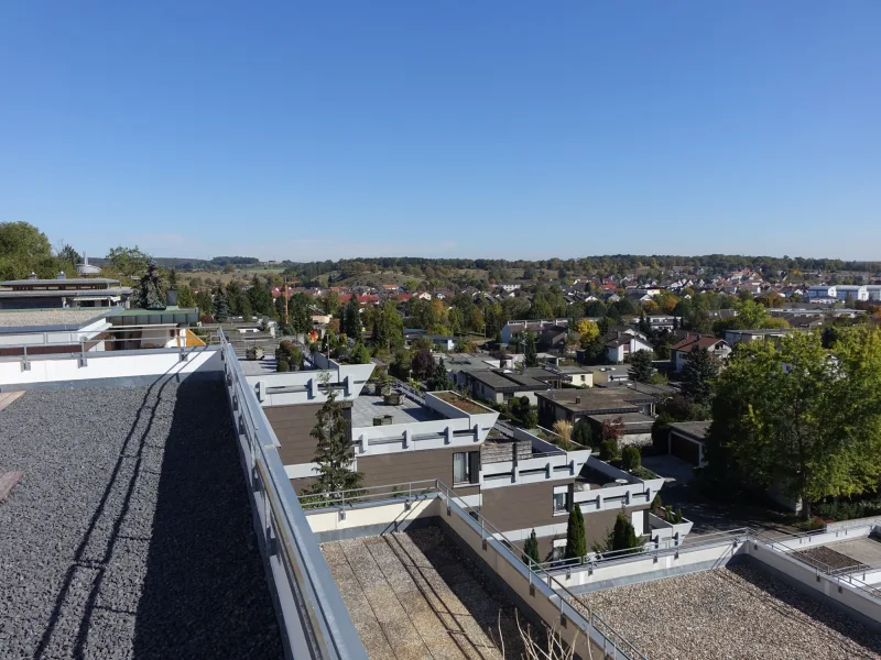 Dachterrassenaussicht