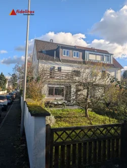 Rückansicht1 - Haus kaufen in Karslruhe - ***TOP-LAGE*** Große Doppelhaushälfte in Karlsruhe/Dammerstock