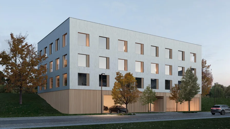 Außenansicht - Büro/Praxis kaufen in Heidelberg - Moderne Büro-/Praxis-Neubauflächen zum Kauf - verkehrsgünstige Randlage HD-Bahnstadt