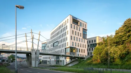 Stadttor Ost - Büro/Praxis mieten in Heidelberg - Kurze Laufzeit möglich! Bürofläche in werbewirksamer Lage