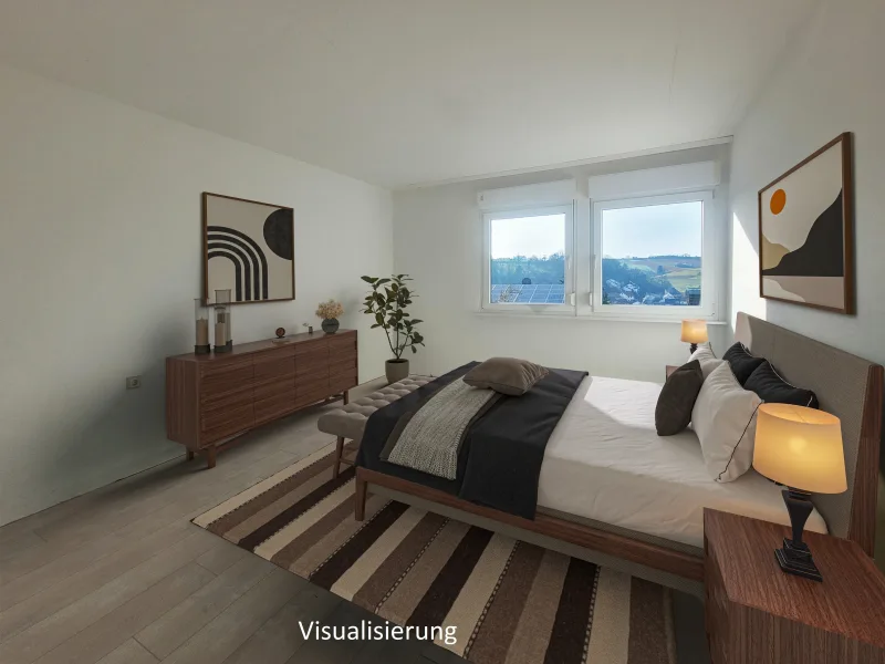 Schlafzimmer Visualisierung