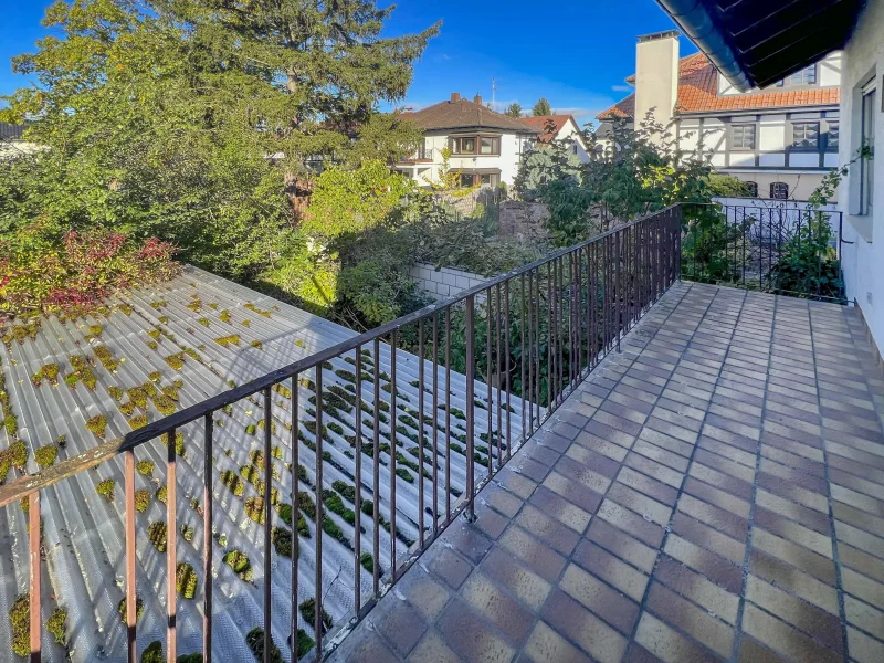 Balkon mit Ausblick