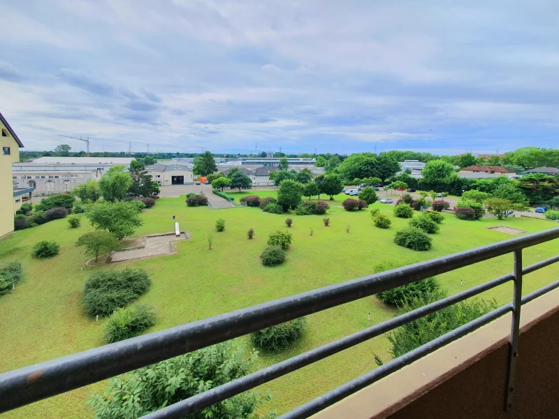 Ausblick Balkon