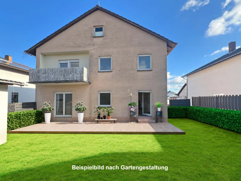 Hinteransicht-Beispiel - Haus kaufen in St. Leon-Rot - Freistehendes, gepflegtes Einfamilienhaus in bester Lage von St. Leon 