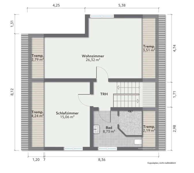 Grundriss Dachgeschoss