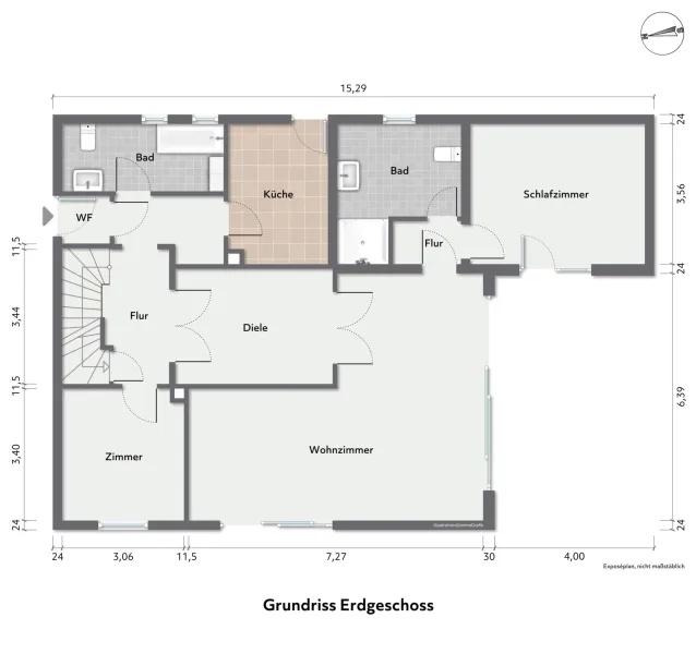 Grundriss Erdgeschoss