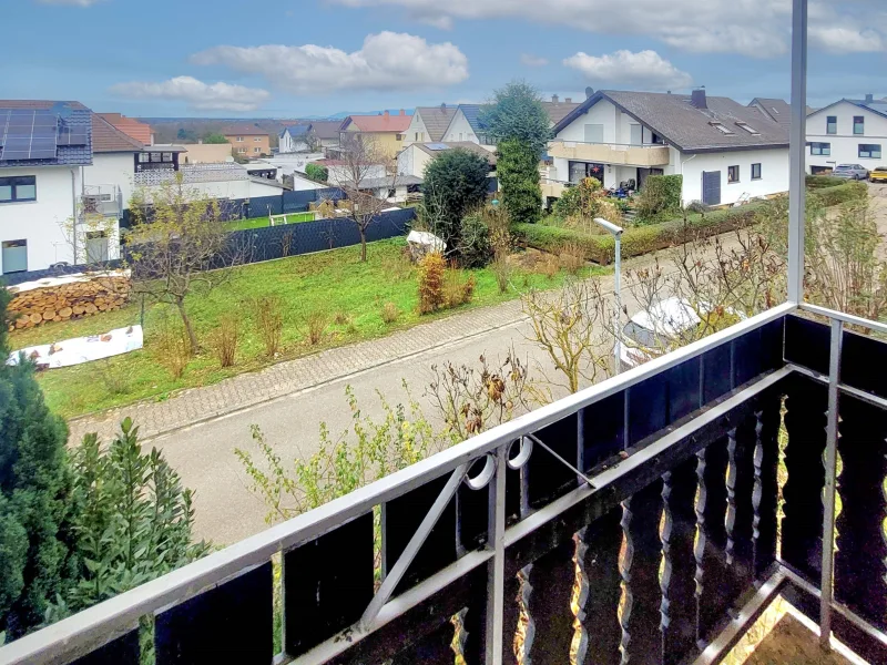 Balkon Ausblick