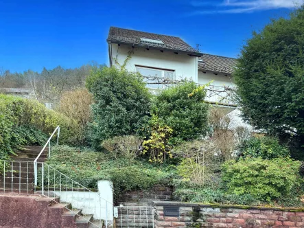 Hausansicht - Haus kaufen in Heidelberg - Charmantes Einfamilienhaus mit Einliegerwohnung und Garten in Ziegelhausen – Bezugsfrei!