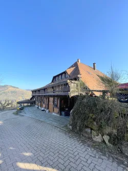 Außenansicht - Gastgewerbe/Hotel kaufen in Fröhnd - Etabliertes Traditionsgasthaus mit Schwarzwald-Charme