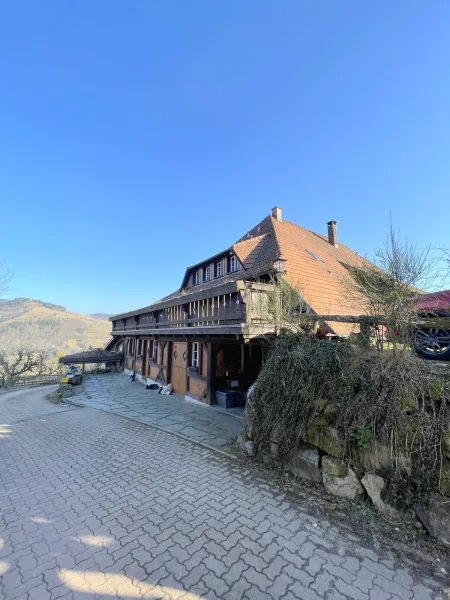 Außenansicht - Gastgewerbe/Hotel kaufen in Fröhnd - Etabliertes Traditionsgasthaus mit Schwarzwald-Charme