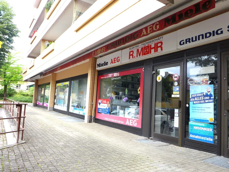 Aussenansicht - Laden/Einzelhandel kaufen in Freiburg - Gewerbe-Immobilie Verkaufsraum