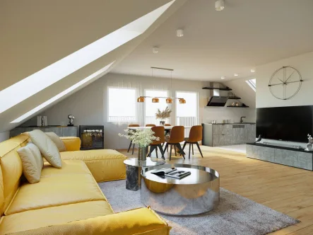 Beispielbild  - Wohnung kaufen in Malsch - Renovierte 3 Zimmer-Wohnung (erweiterbar) als Kapitalanlage/Eigennutzung in Malsch mit Tiefgarage!
