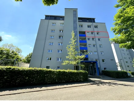 Außenansicht - Wohnung kaufen in Lörrach - Kapitalanleger gesucht - 3-Zi.-Wohnung in Lö-Stetten, direkt an der Schweizer Grenze!