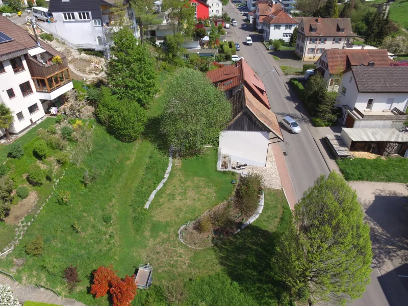 DJI_0050 - Grundstück kaufen in Inzlingen - Bauen Sie Ihr Traumhaus in Inzlingen - attraktives Baugrundstück in schöner Lage zu verkaufen!