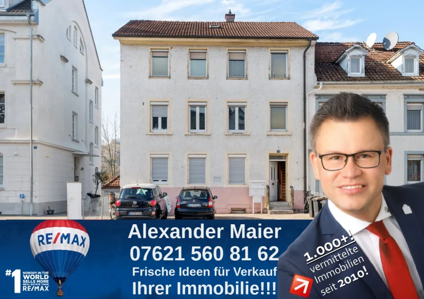 Titel - Haus kaufen in Lörrach - TOP-Chance zentral in Lörrach!!! Perfekte Kapitalanlage mit hoher Rendite! 5 FH in der Basler Str.