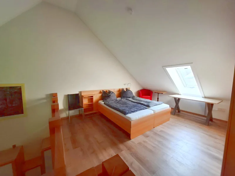 Schlafraum - Wohnung kaufen in Todtmoos - Ferienvermietung erlaubt. Schöne 3-Zimmer Maisonette-Wohnung inkl. Galerie