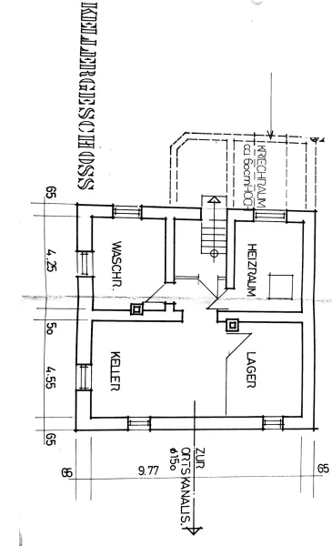 Grundriss KG MFH Schönau