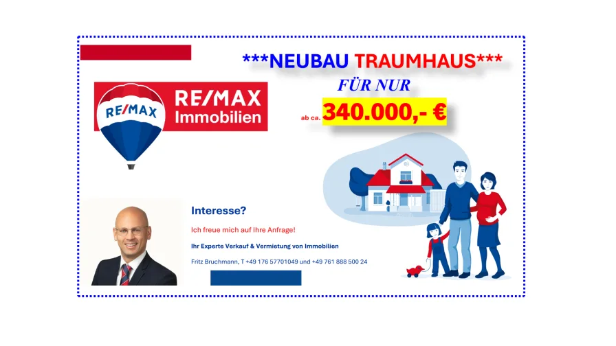 NEUBAU TRAUMHAUS - Haus kaufen in Elzach - HAMMER! ***NEUBAU TRAUMHAUS*** für nur ca. 340.000,- € KOMPLETTPREIS