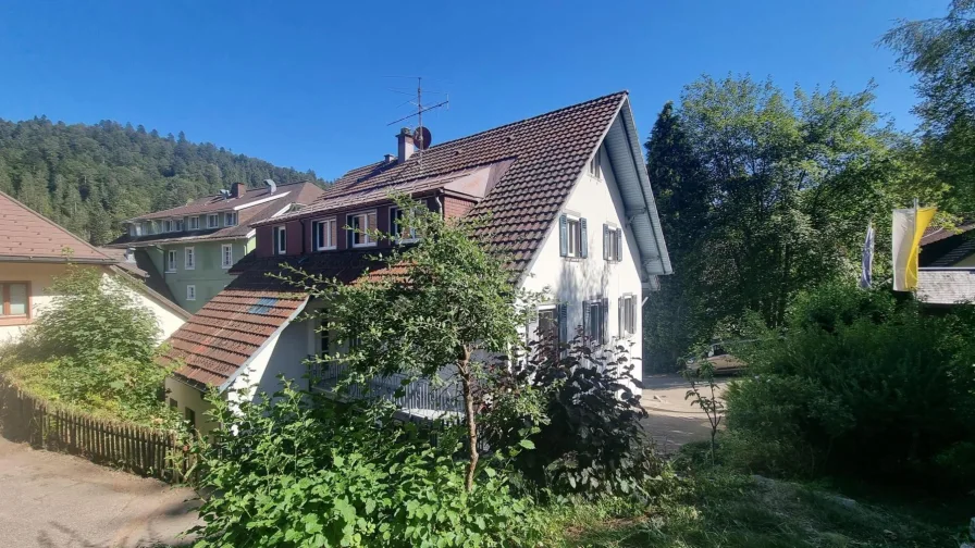 Außenaufnahme - Haus kaufen in Todtmoos - Charmantes Mehrgenerationenhaus, ein Juwel der Zeiten.