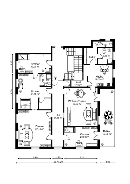 Grundriss_Gündenhausen 41, 79650 Schopfheim